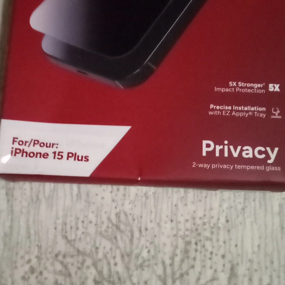 Zagg Invisible Shield Privacy Protect For iPhone 15 Plus